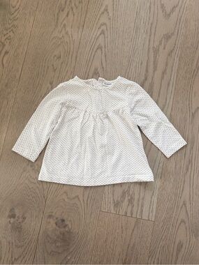 Noukie's White Baby Shirt - 18M